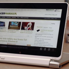 Wideotest: Acer Iconia Tab W510 – tablet z Windows 8 i stacją dokującą