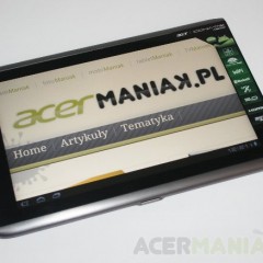 Acer Iconia Tab A500 – wideotest acerManiaKa